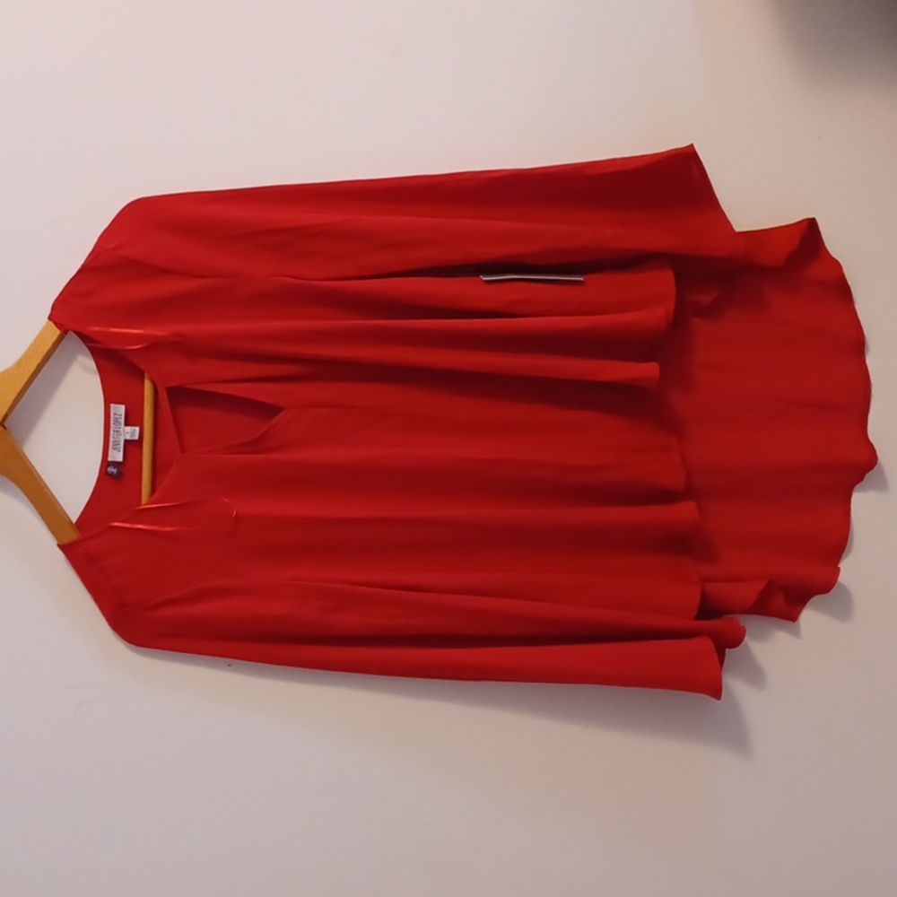 Red tunic Jennifer Lopez size S